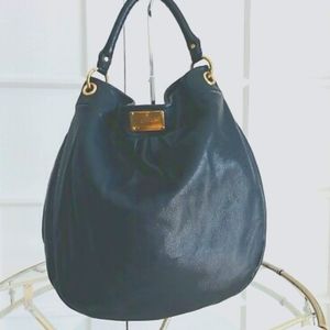 Large dark purple Marc Jacob hobo bag